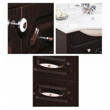 Александра - 85 Зеркало-шкаф прав. (свет) ВЕНГЕ