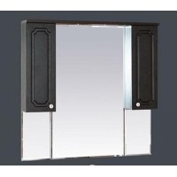 Александра -105 Зеркало-шкаф (свет) ВЕНГЕ