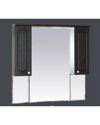 Александра -105 Зеркало-шкаф (свет) ВЕНГЕ
