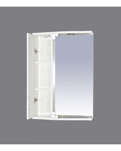 АСТРА-50 зеркало-шкаф лев. (свет)