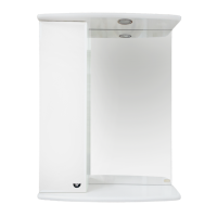 АСТРА-50 зеркало-шкаф лев. (свет)