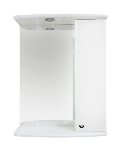 АСТРА-50 зеркало-шкаф прав. (свет)