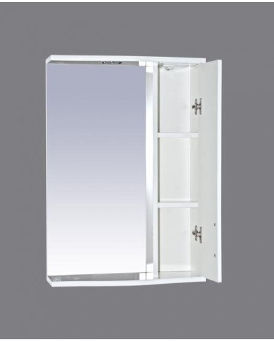 АСТРА-55 зеркало-шкаф прав. (свет)