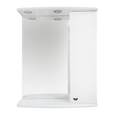 АСТРА-55 зеркало-шкаф прав. (свет)