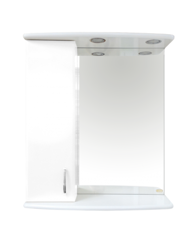 АСТРА-60 зеркало-шкаф лев. (свет)