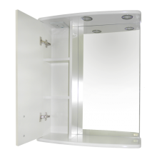 АСТРА-60 зеркало-шкаф лев. (свет)