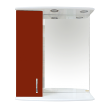 АСТРА-60 зеркало-шкаф прав. (свет)