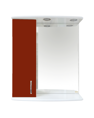 АСТРА-60 зеркало-шкаф прав. (свет)