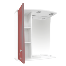 АСТРА-60 зеркало-шкаф прав. (свет)