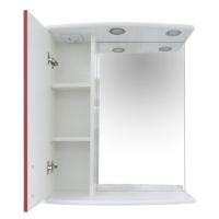 АСТРА-60 зеркало-шкаф прав. (свет)