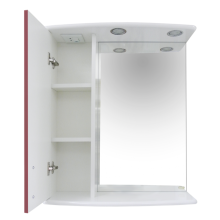 АСТРА-60 зеркало-шкаф прав. (свет)