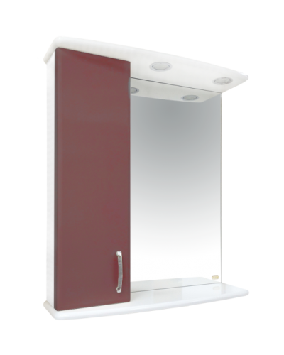 АСТРА-60 зеркало-шкаф прав. (свет)