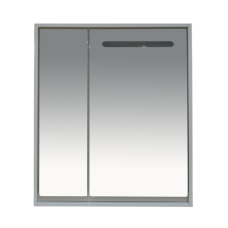 Барселона - 75 Зеркало-шкаф со светом