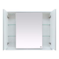 Барселона -105 Зеркало-шкаф со светом