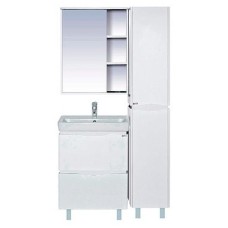 Венера - 60 Зеркало-шкаф лев. со светом белое