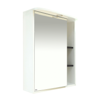 Венера - 60 Зеркало-шкаф лев. со светом комбинированное