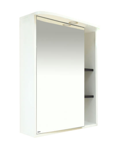 Венера - 60 Зеркало-шкаф лев. со светом комбинированное