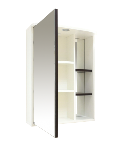 Венера - 60 Зеркало-шкаф лев. со светом комбинированное