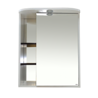 Венера - 60 Зеркало-шкаф прав. со светом комбинированное