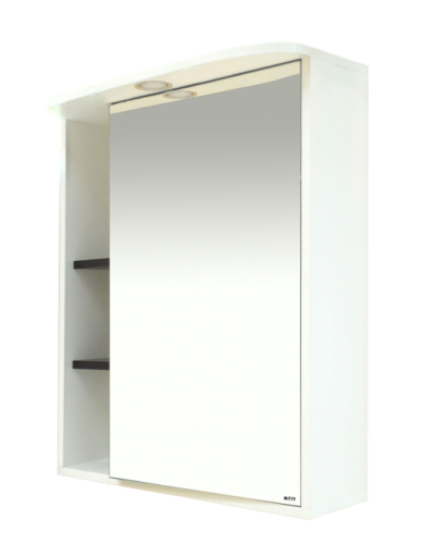 Венера - 60 Зеркало-шкаф прав. со светом комбинированное