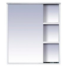 Венера - 70 Зеркало-шкаф лев. со светом белое