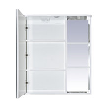 Венера - 70 Зеркало-шкаф лев. со светом белое