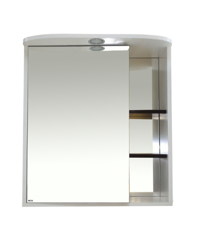 Венера - 70 Зеркало-шкаф лев. со светом комбинированное