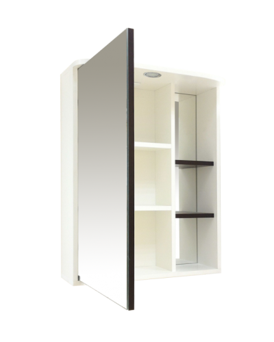 Венера - 70 Зеркало-шкаф лев. со светом комбинированное