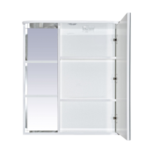 Венера - 70 Зеркало-шкаф прав. со светом белое