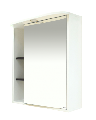 Венера - 70 Зеркало-шкаф прав. со светом комбинированное