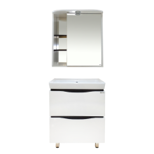 Венера - 70 Зеркало-шкаф прав. со светом комбинированное