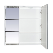 Венера - 80 Зеркало-шкаф прав. со светом комбинированное