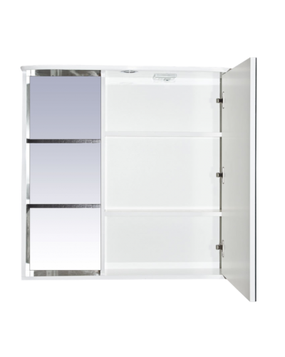 Венера - 80 Зеркало-шкаф прав. со светом комбинированное