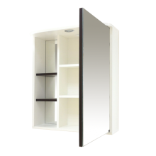 Венера - 80 Зеркало-шкаф прав. со светом комбинированное