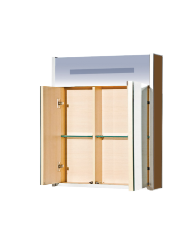 Джулия - 65 Шкаф коричневый зеркальный