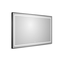 Зеркало в раме с подсветкой сенсорным выкл. и подогревом BelBagno SPC-KRAFT-1200-800-LED-TCH-WARM-NERO