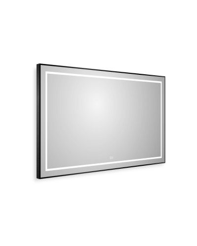 Зеркало в раме с подсветкой сенсорным выкл. и подогревом BelBagno SPC-KRAFT-1200-800-LED-TCH-WARM-NERO