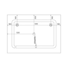 Зеркало 100х70 см IDDIS Zodiac ZOD1000i98