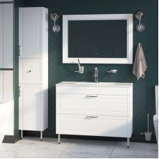 Зеркало 100х70 см белый матовый IDDIS Oxford ЗЛП112