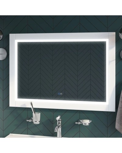 Зеркало 100х70 см белый матовый IDDIS Oxford ЗЛП112