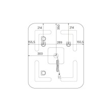 Зеркало 60х70 см белый IDDIS Edifice ЗЛП108