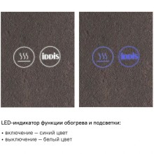 Зеркало 60х70 см белый IDDIS Edifice ЗЛП108