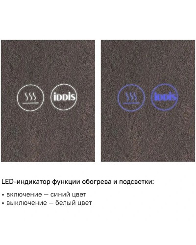 Зеркало 80х70 см белый IDDIS Edifice ЗЛП107