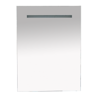 1 Неон - Зеркало LED  600х800 сенсор на корпусе  (прямоугольное) О