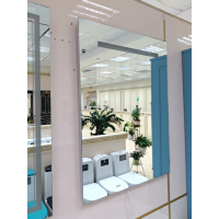 1 Неон - Зеркало LED  600х800 сенсор на корпусе  (прямоугольное) О