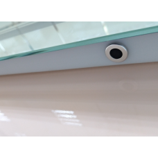 1 Неон - Зеркало LED  600х800 сенсор на корпусе  (прямоугольное) О