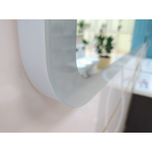 3 Неон - Зеркало LED  600х800 сенсор на зеркале  (с круглыми углами) О