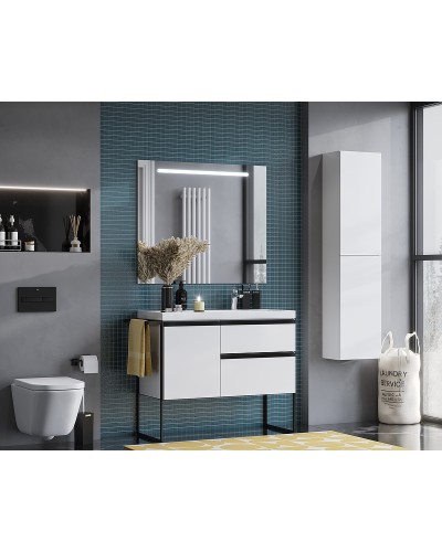 Зеркало Roca The Gap 100 ZRU9302809 с подсветкой с системой антизапотевания