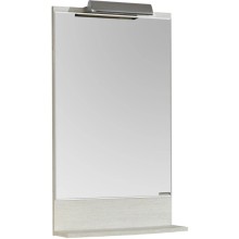 Зеркало 50х85 см дуб сомерсет Акватон Бекка 1A214202BAC20