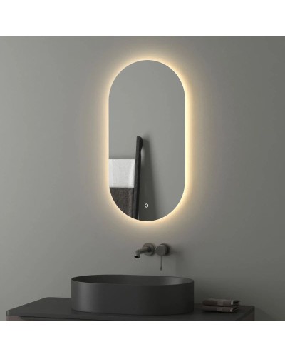 Зеркало 40х80 см Evoform Ledshine BY 2696